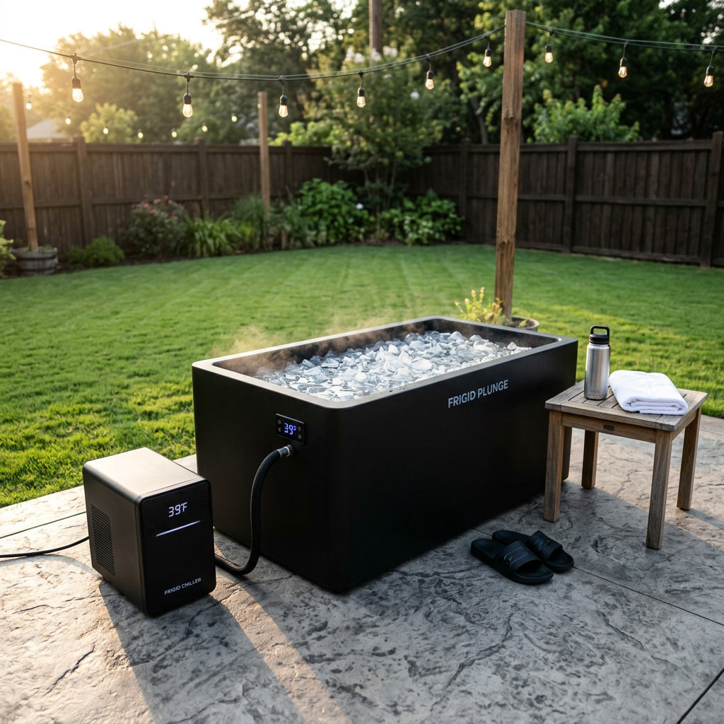 Frost Line Elite Cold Plunge System — Tub + Chiller Bundle